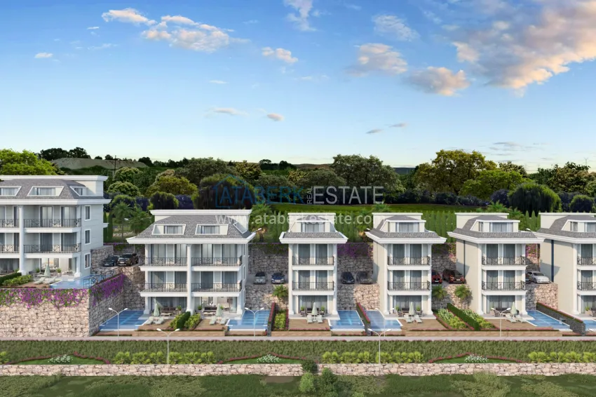 Premium project in Alanya - luxury villas in the middle of nature, Kestel district 1 