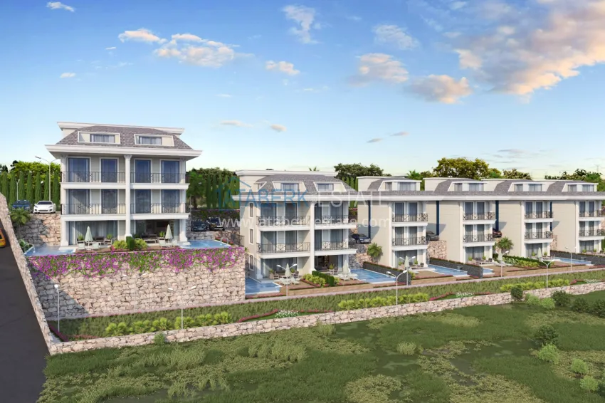 Premium project in Alanya - luxury villas in the middle of nature, Kestel district 2 