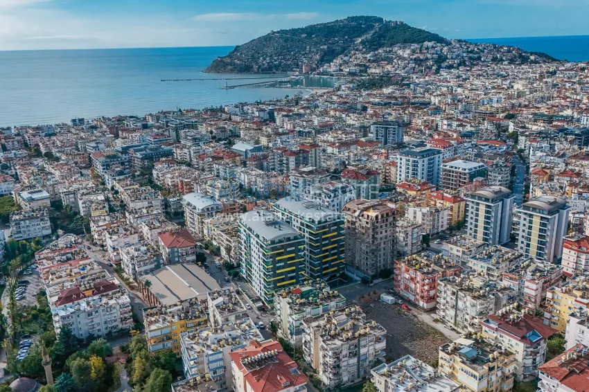 Apartment 2+1 in the center of Alanya - with a separate kitchen, furniture, suitable for a residence permit 2