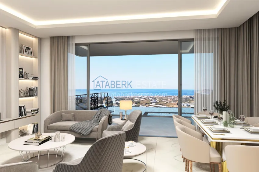 Purchase Premium project in Alanya - luxury villas in the middle of nature, Kestel district 3 