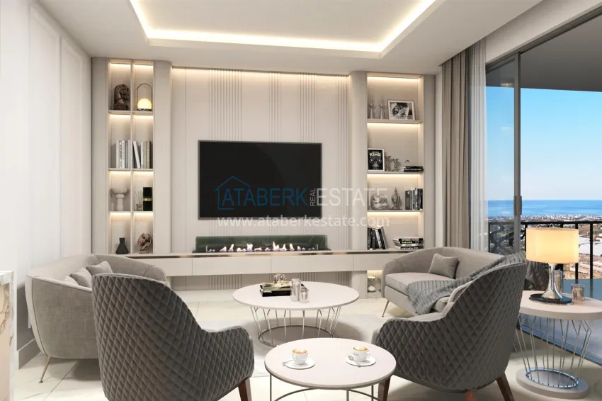 Purchase Premium project in Alanya - luxury villas in the middle of nature, Kestel district 4 
