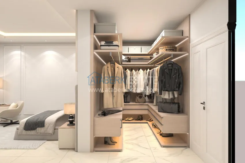 Purchase Premium project in Alanya - luxury villas in the middle of nature, Kestel district 7 