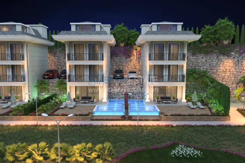 Premium project in Alanya - luxury villas in the middle of nature, Kestel district 8 