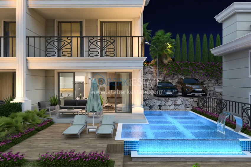 Premium project in Alanya - luxury villas in the middle of nature, Kestel district 9 