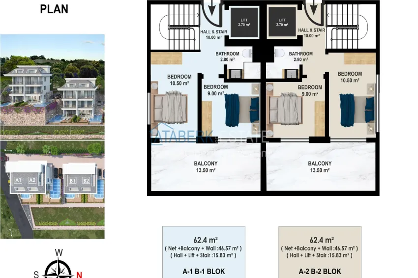 Buy cheap Premium project in Alanya - luxury villas in the middle of nature, Kestel district 3 