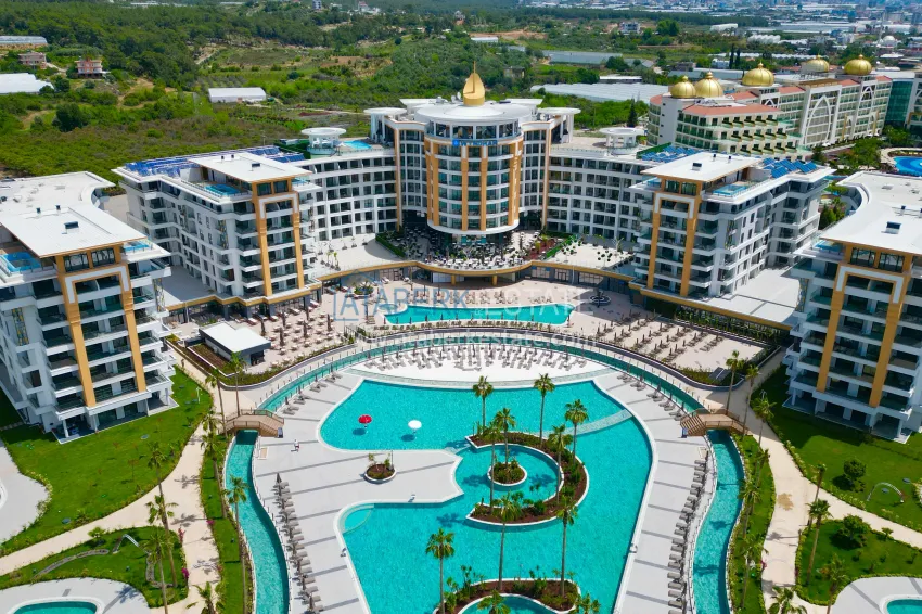 2+1 apartment for rent in Alanya Turkler - Luxury Complex Hotel C3-47 5 