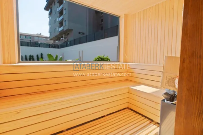 2+1 duplex in Kargicak, 250 meters from the beach - duplex penthouse with sea view 12 