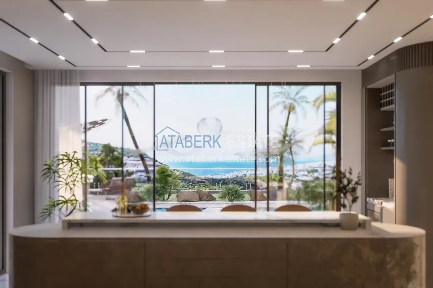 Purchase Luxury private mansion in Alanya, Kargicak — real estate for citizenship 11 