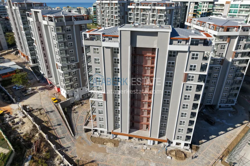 Apartment 1+1 Avsallar district — Alanya, from an investor in a complex under construction 13 