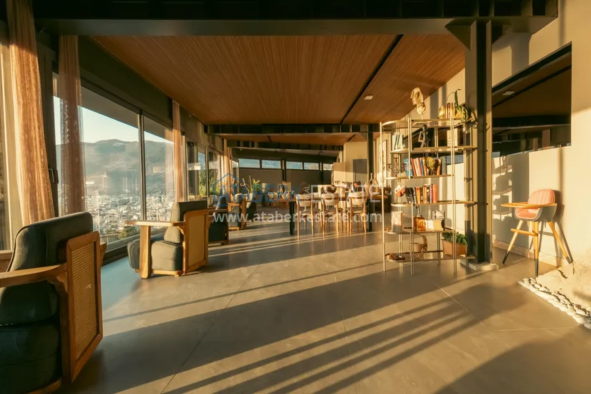 Apartments with panoramic views from the developer in the historic heart of Alanya. Property for a residence permit 27 