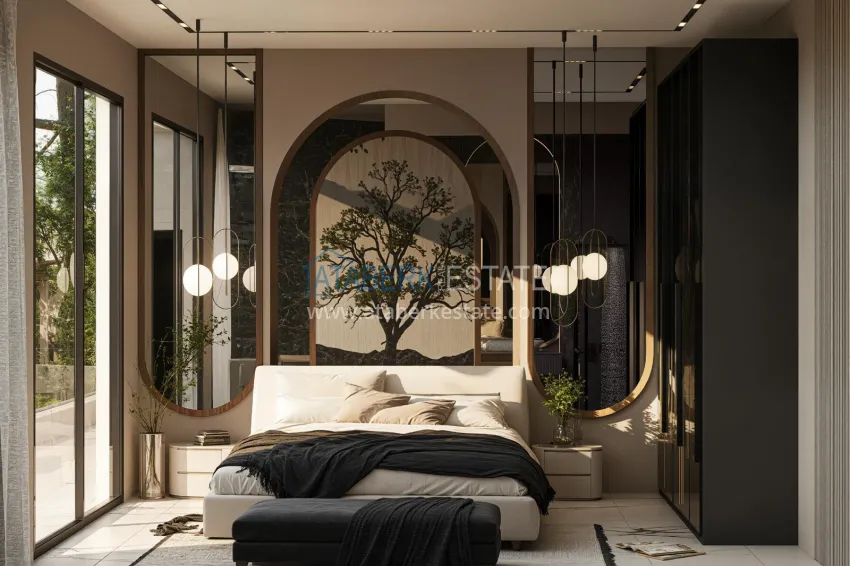 Purchase Luxury private mansion in Alanya, Kargicak — real estate for citizenship 18 