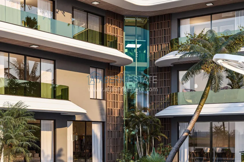 Luxury private mansion in Alanya, Kargicak — real estate for citizenship 18 