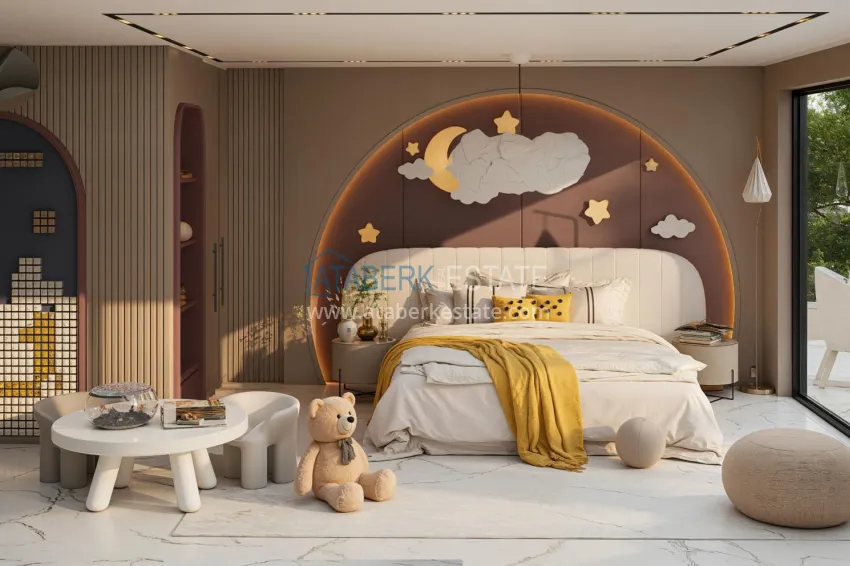 Purchase Luxury private mansion in Alanya, Kargicak — real estate for citizenship 19 