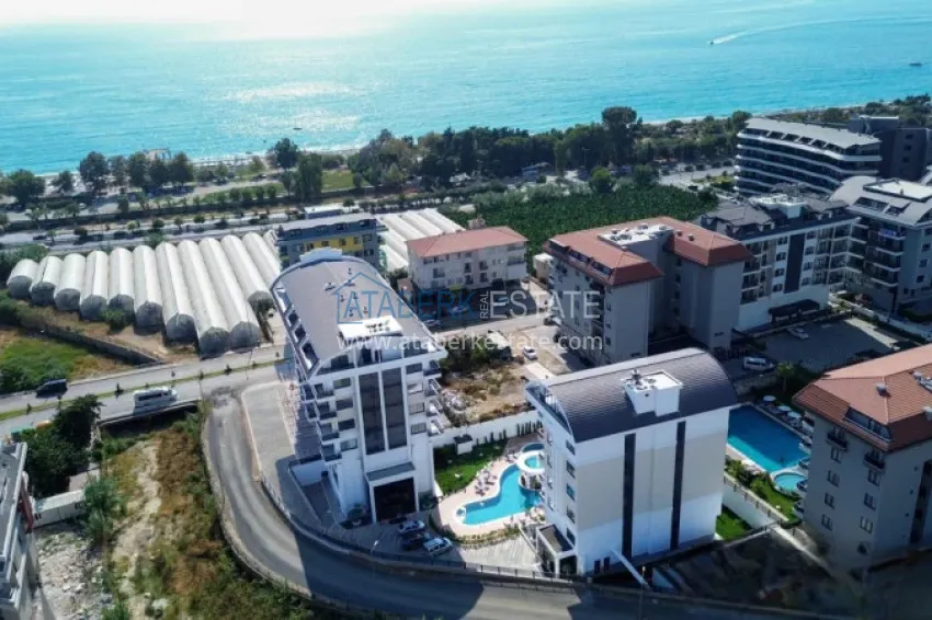 2+1 duplex in Kargicak, 250 meters from the beach - duplex penthouse with sea view 2 