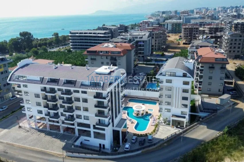 2+1 duplex in Kargicak, 250 meters from the beach - duplex penthouse with sea view 3 