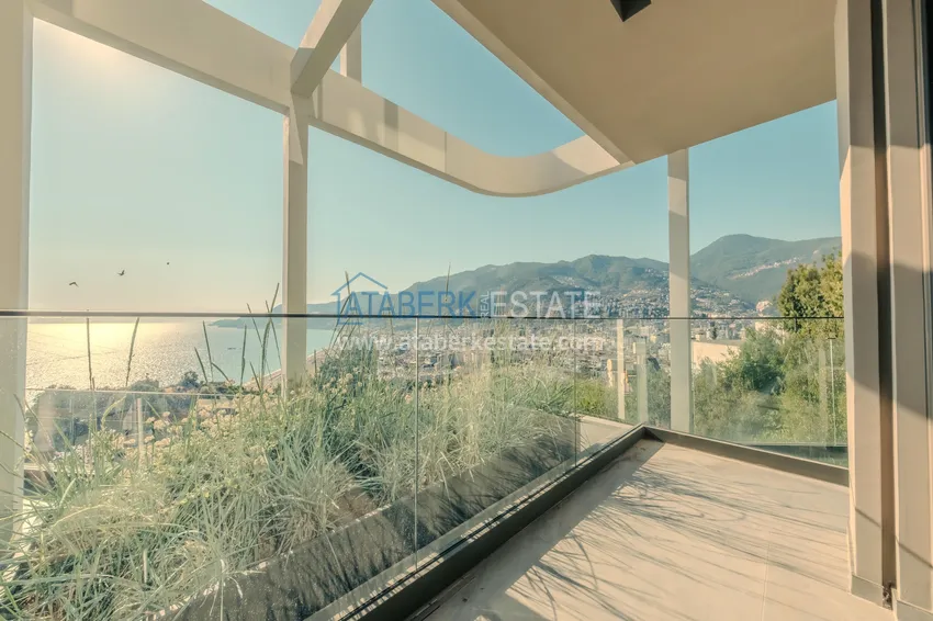 Purchase  Apartments with panoramic views from the developer in the historic heart of Alanya. Property for a residence permit 20 