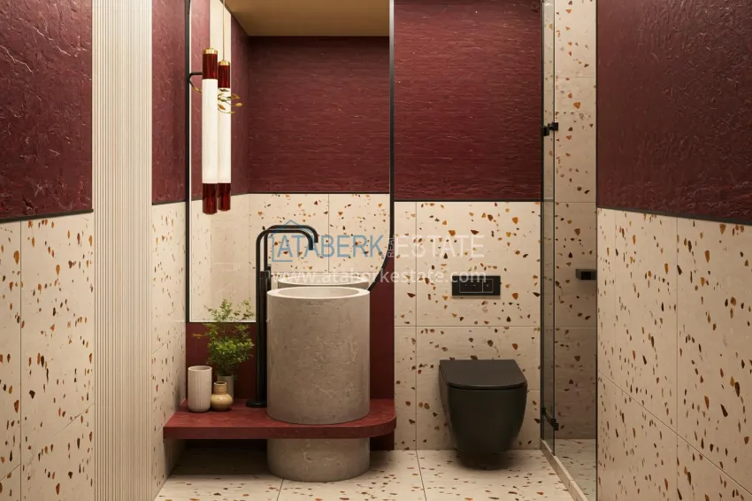 Purchase Luxury private mansion in Alanya, Kargicak — real estate for citizenship 22 