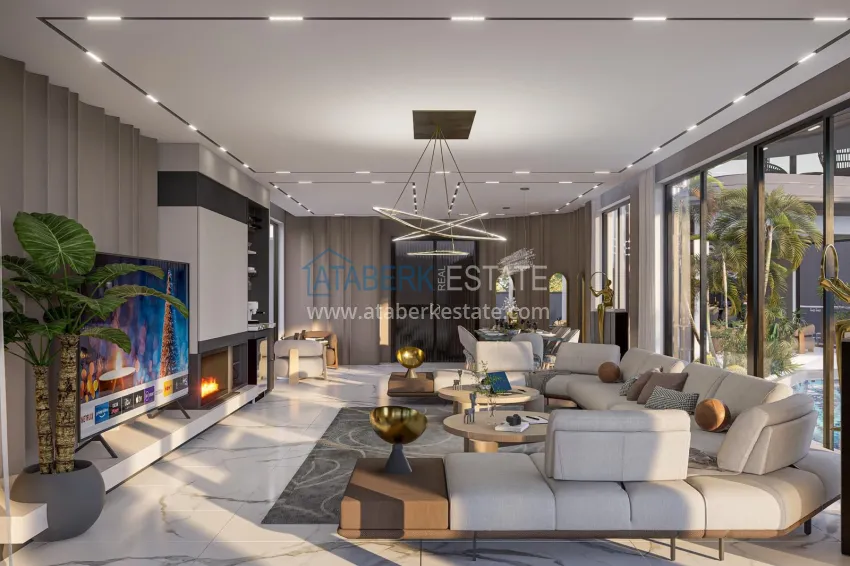 Purchase Luxury private mansion in Alanya, Kargicak — real estate for citizenship 2 