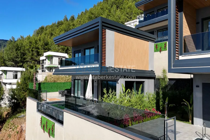 Villas in Alanya, Bektash mountain district - luxury real estate under construction 2 