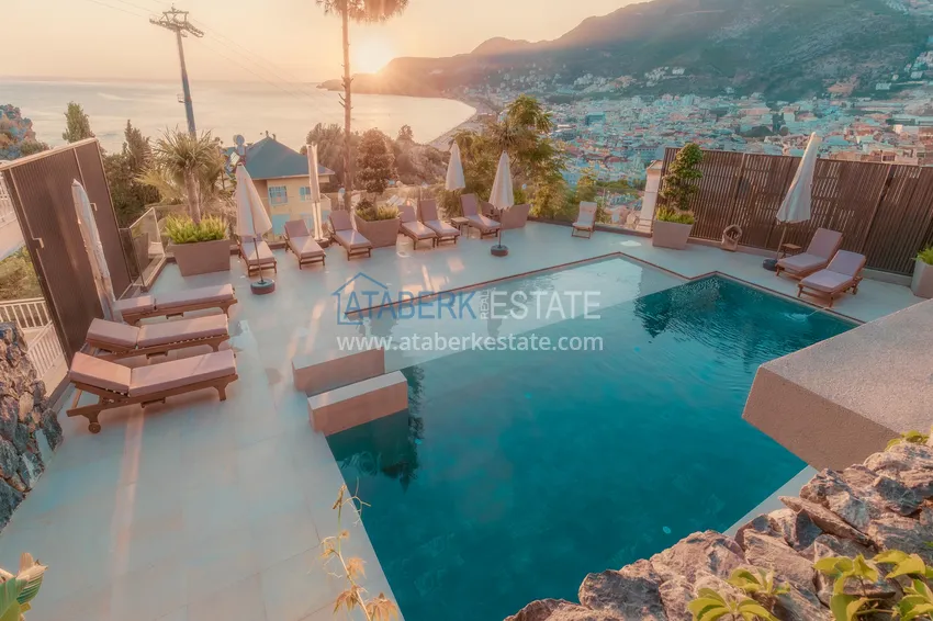 Apartments with panoramic views from the developer in the historic heart of Alanya. Property for a residence permit 3 