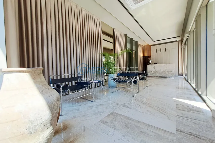 Apartments with panoramic views from the developer in the historic heart of Alanya. Property for a residence permit 52 