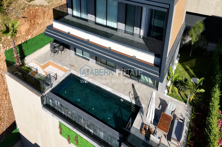 Villas in Alanya, Bektash mountain district - luxury real estate under construction 3 