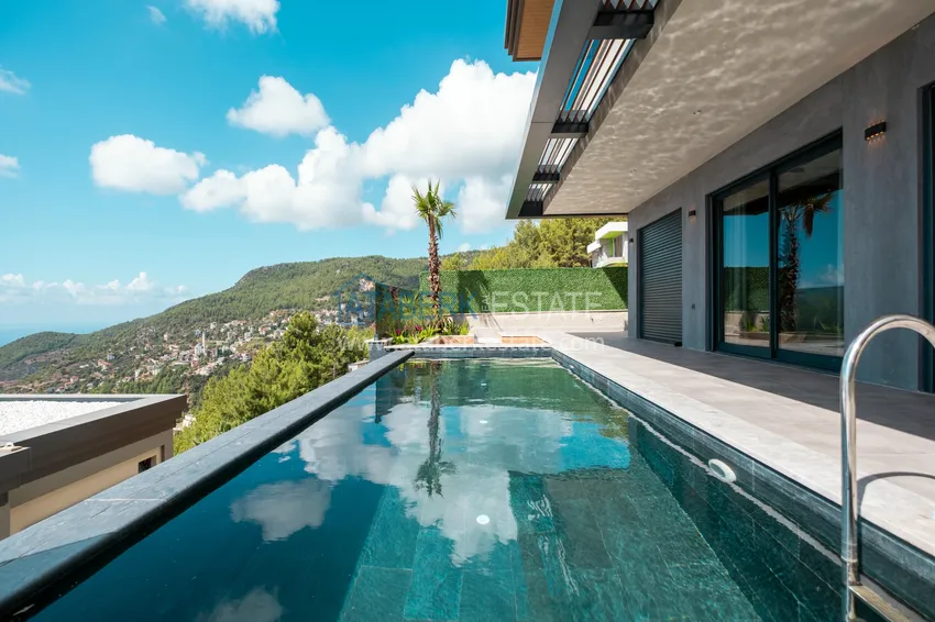 Villas in Alanya, Bektash mountain district - luxury real estate under construction 6 
