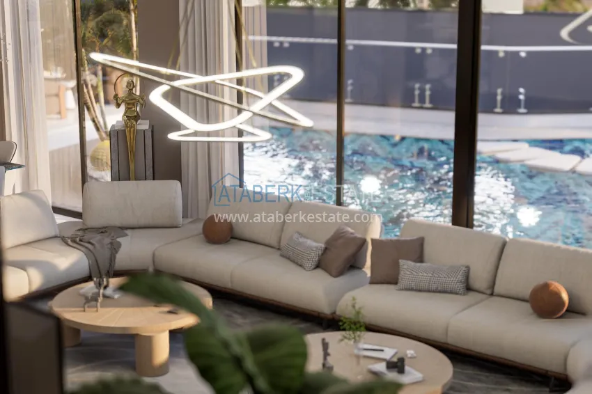 Purchase Luxury private mansion in Alanya, Kargicak — real estate for citizenship 4 