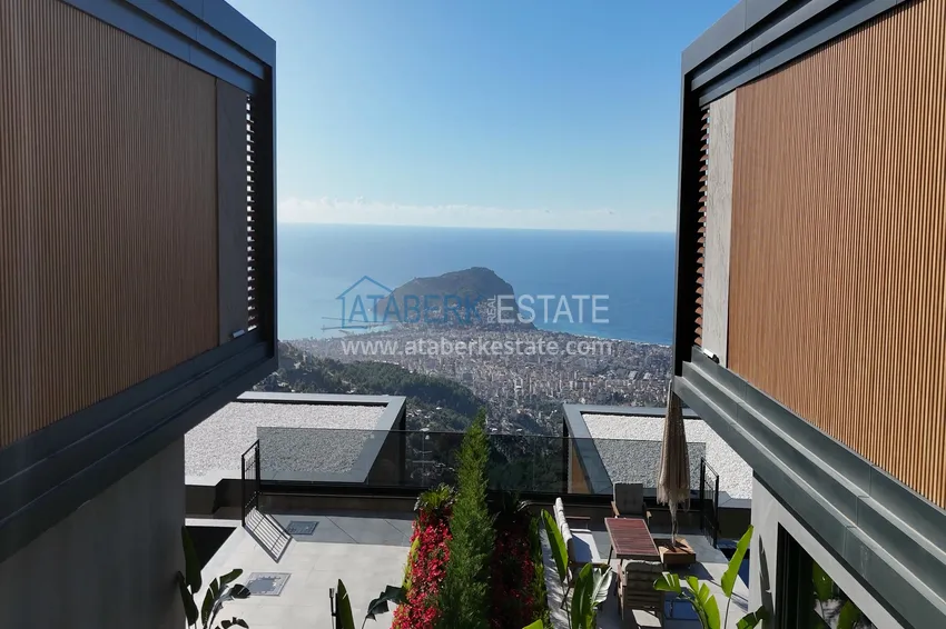 Villas in Alanya, Bektash mountain district - luxury real estate under construction 12 