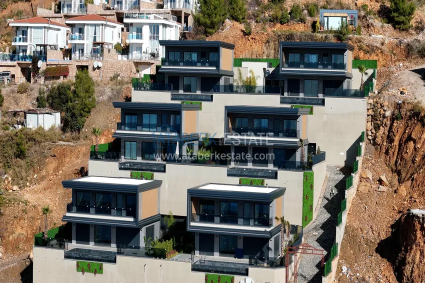 Villas in Alanya, Bektash mountain district - luxury real estate under construction 13 