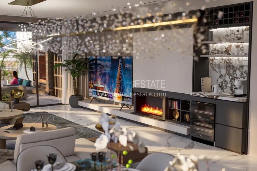 Purchase Luxury private mansion in Alanya, Kargicak — real estate for citizenship 6 