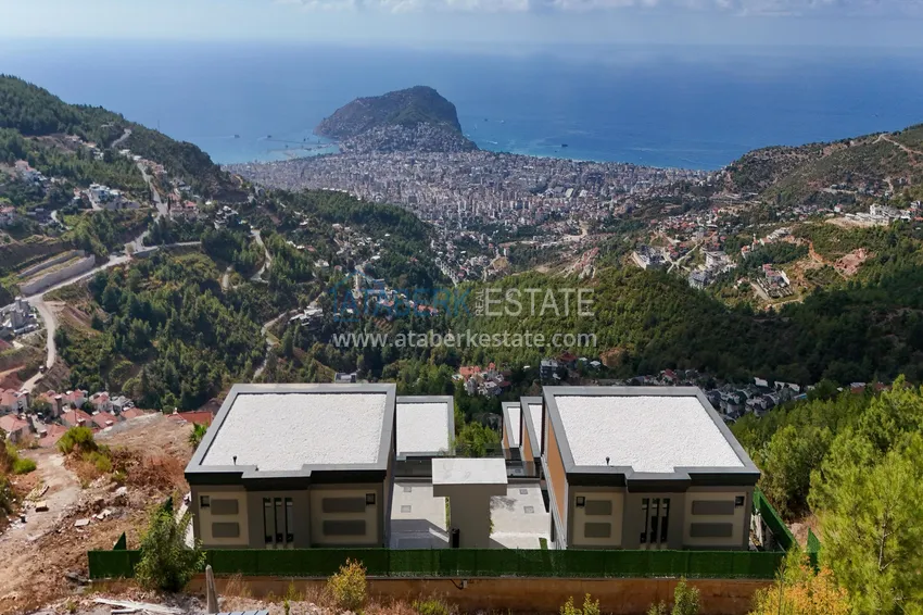 Villas in Alanya, Bektash mountain district - luxury real estate under construction 10 