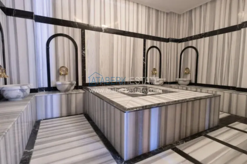 2+1 duplex in Kargicak, 250 meters from the beach - duplex penthouse with sea view 10 