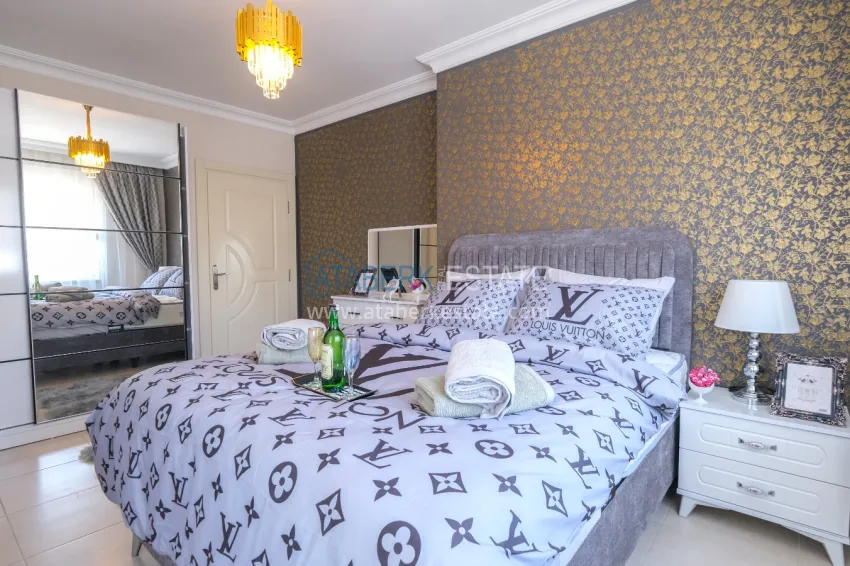 Purchase Furnished apartment with mountain views in Mahmutlar 11 