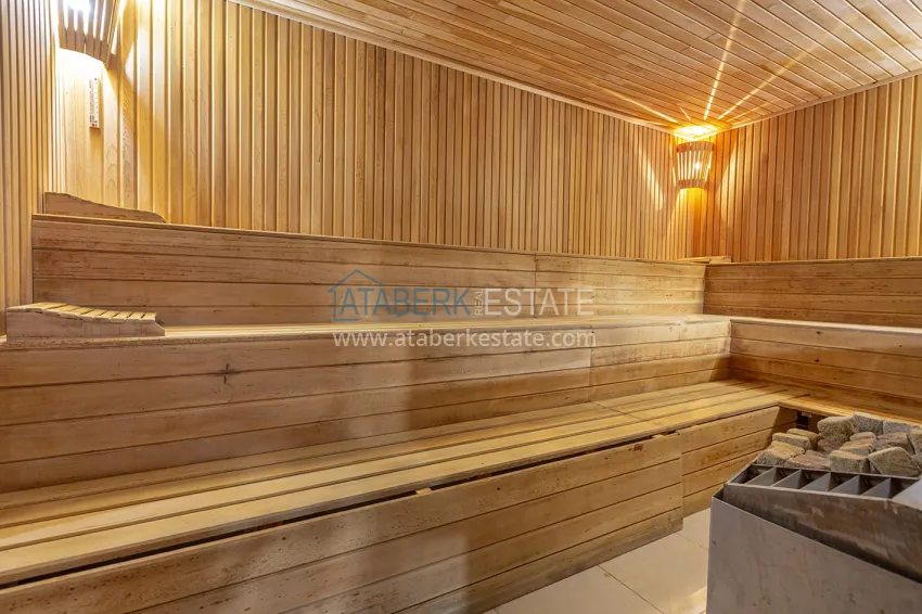 Furnished apartment with mountain views in Mahmutlar 16 