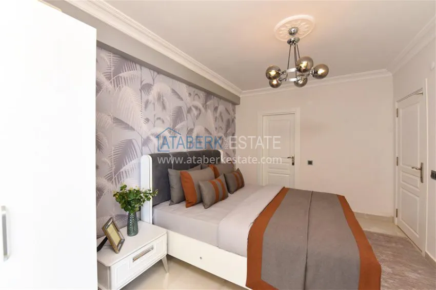 Purchase Stylish 3+2 turnkey duplex with sauna in Oba - suitable for citizenship, installments available 15 