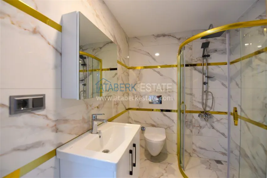 Purchase Stylish 3+2 turnkey duplex with sauna in Oba - suitable for citizenship, installments available 22 