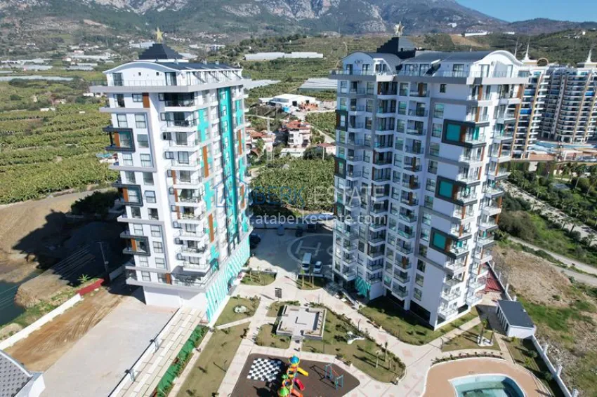 Good price! Apartment 1+1 in Mahmutlar — property under a residence permit with mountain views 2