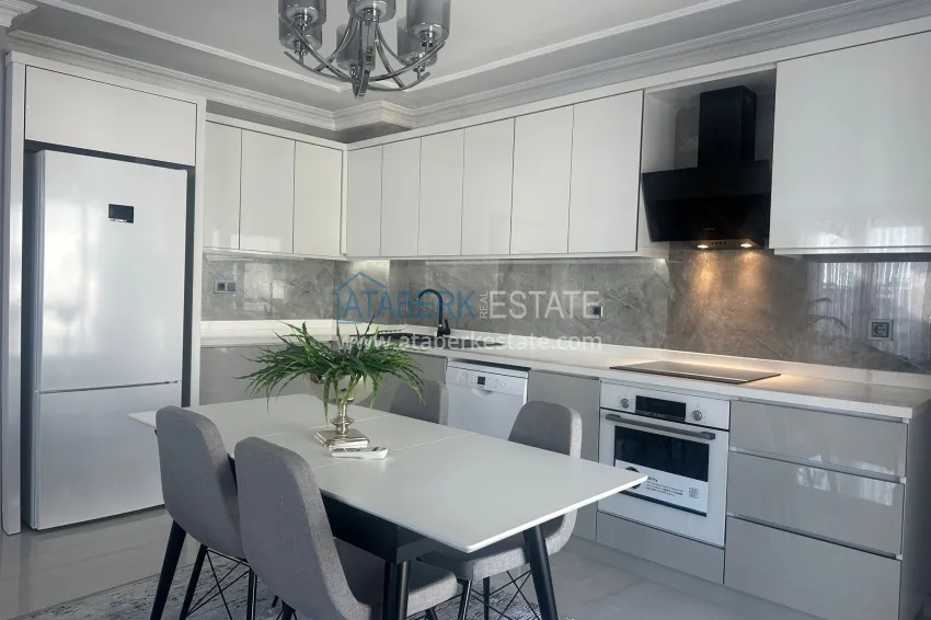 Purchase Stylish 3+2 turnkey duplex with sauna in Oba - suitable for citizenship, installments available 7 