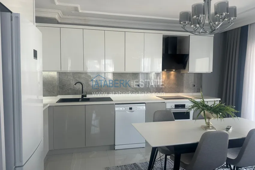 Purchase Stylish 3+2 turnkey duplex with sauna in Oba - suitable for citizenship, installments available 8 