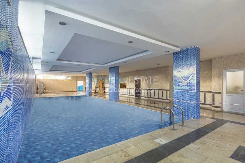 Furnished apartment with mountain views in Mahmutlar 13 