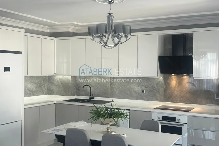 Purchase Stylish 3+2 turnkey duplex with sauna in Oba - suitable for citizenship, installments available 9 