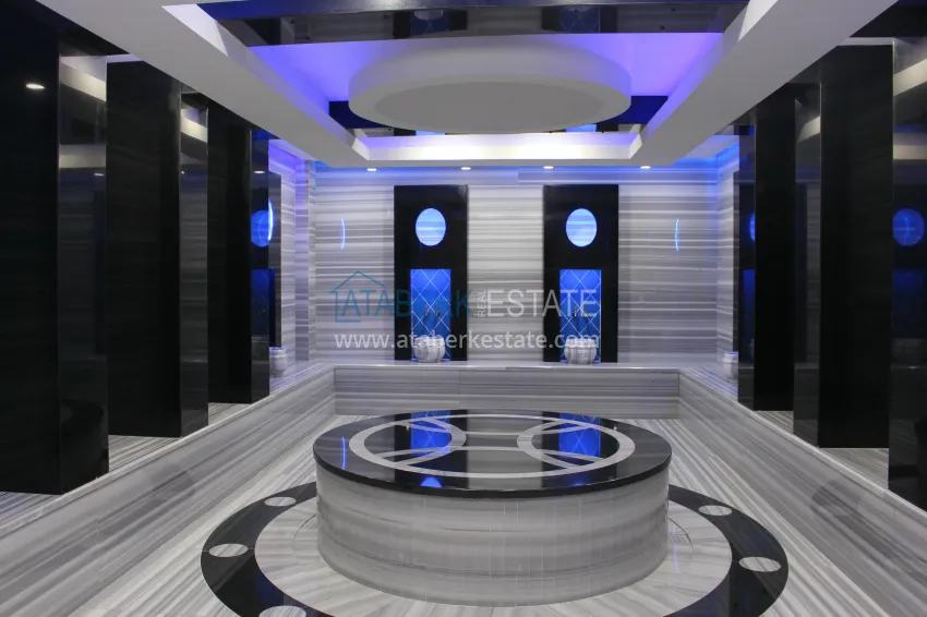 Elite 3+1 penthouse in Oba - a two-level apartment with a luxurious interior 18 