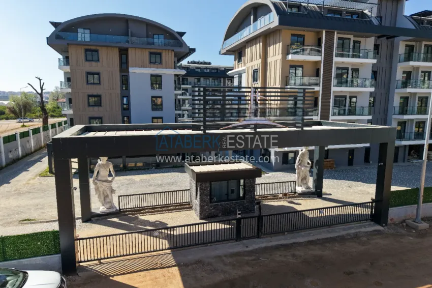 Modern complex in Alanya, Oba district 12 