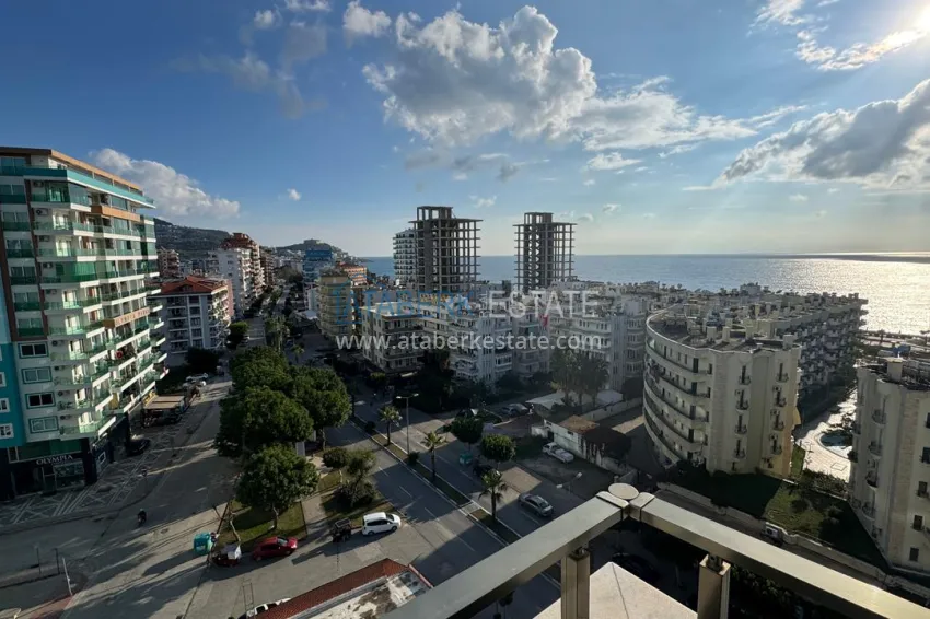 Purchase Furnished penthouse with views in a complex on the main street of Mahmutlar district 12 
