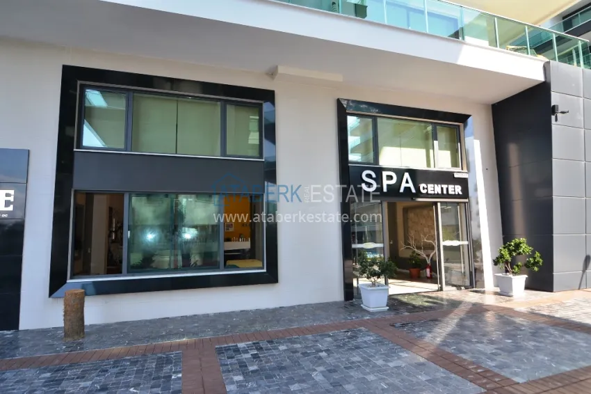 Garden duplex 3+1 in Kargicak with furniture - property under citizenship 13 