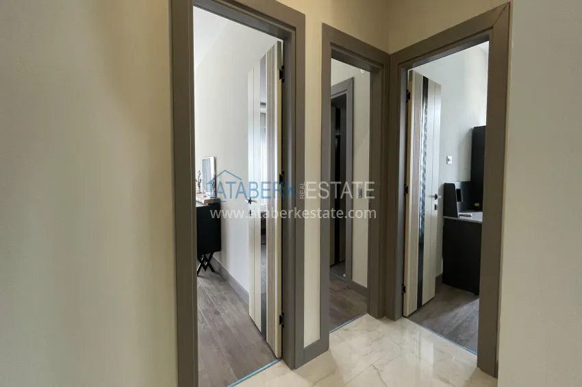 Purchase Elite 3+1 villa in Kargicak — two-level furnished in a cottage complex 8 