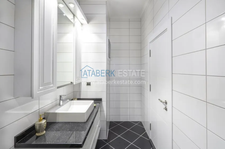 Purchase Elite 3+1 penthouse in Oba - a two-level apartment with a luxurious interior 15 