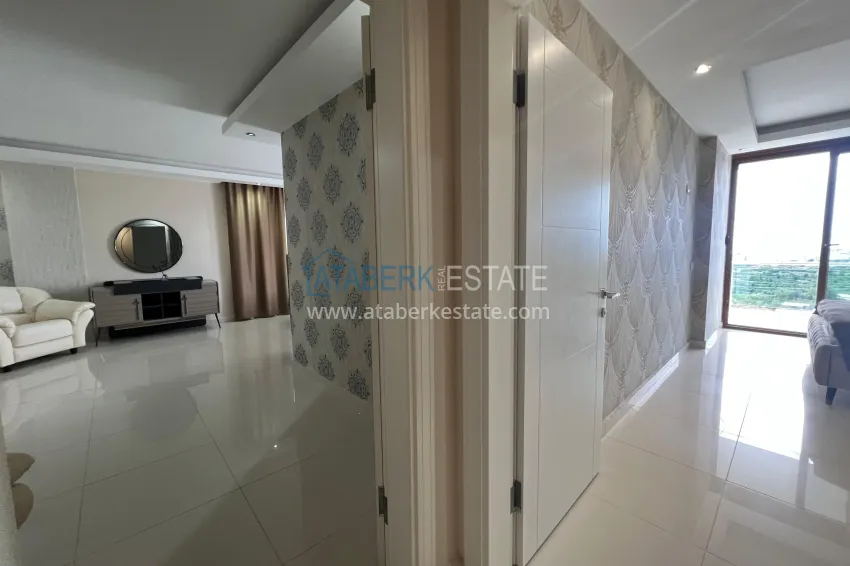Purchase 3+1 villa in Kargicak with private pool, furniture and panoramic views 8 