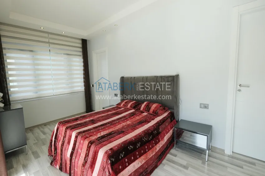 Purchase Garden duplex 3+1 in Kargicak with furniture - property under citizenship 17 